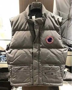 Canadas Gooses Down Chaleco Diseñador Chaleco para hombre Chalecos de invierno Pareja unisex Bodywarmer Chaqueta para mujer Sin mangas Exterior Cálido Grueso Outwea NRK1