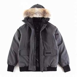 Veste de la veste pour hommes du designer canadien Parkers Hiver Hooded HEPT Warm Goes Coats femelle f7mo