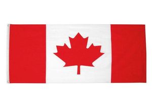 Drapeau canadien de haute qualité 3x5 pi 90x150cm des drapeaux Festival Festival Gift 100d Polyester intérieur en plein air Banners 2795334