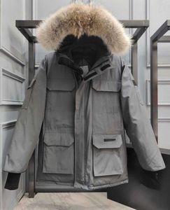 Chaquetas de plumón de ganso canadiense Chaquetas de invierno Ropa gruesa y cálida para hombres Moda al aire libre Mantener a una pareja en vivo chaleco bueno chaqueta de ganso canda I4UW