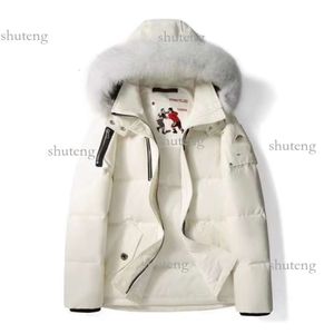 Canadian Gooses Puffer Vestes Femmes Designer Véritable Ciseaux En Plein Air Puffer Épais Colla Véritable Fourrure De Loup Mooses Knuckles Veste À Capuchon Fourrure 184