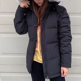 Goosies canadienses Mujeres Down Jackets Fashion Puffer Coat Winter Warm Capucha Capeta PARKAS LUXURY Menores