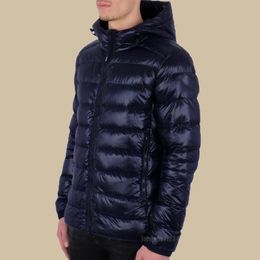 Canadian Puffer Jacket Designer Sweat à sweat extérieur léger vers le bas des vestes mentes chaudes manteau d'hiver bleu marine bleu marine