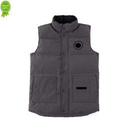 Canadian Usa Winter Outdoor Popularity Mens Down Vests Luxury Bodywarmer Fashion Jackets Womens Gilet Designer Coat Male Doudoune Luxe Goose QLW2