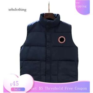 Canadá EE.UU. invierno al aire libre Popularidad para hombre Chalecos de plumón Bodywarmer Chaquetas de moda para mujer Gilet Diseñador Abrigo Masculino Doudoune Luxe Goose Vestes