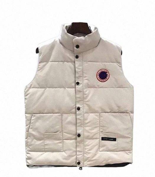 canadien Usa hiver en plein air Popularité Hommes vers le bas Gilets de luxe bodywarmer mode vestes Femmes Gilet Designer Manteau Mâle Doudoune Luxe Goose veste hom F6ed #