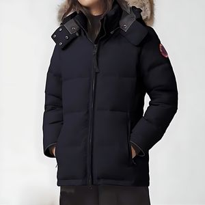 Canadese donsjacks voor dames ganzen dames Canada winter warm outdoor pufferjas parka's met capuchon mode ganzendonsjack luxe klassieke bovenkleding dik