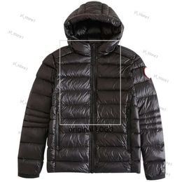 Canadion GooseJacket Hombres de alta calidad Candion Goose Jacket Coat Goose Real Big Wolf Fur canadiense Wyndham ropa de abrigo Estilo de moda de invierno