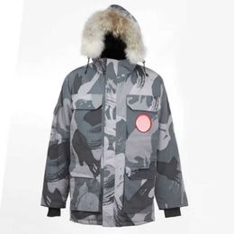 Cananda Goosemen's Down Parkas Vestes Vêtements de travail d'hiver Veste d'extérieur épaissie Mode maintien au chaud Couple diffusion en direct Manteau d'oie canadien f20