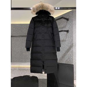 Cananda GooseWomen's Canadian Down Jacket Parkers d'hiver mi-longs à capuche épais et chauds pour femme122138 Chenghao01 476