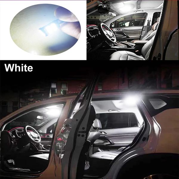 CANBUS LED INTÉRIEUR lampe pour Chevrolet Chevy Malibu 1997-2016 2017 2018 2019 2020 Visor Sun Visor Car Bulbes Map Dome Trunk Light Kit
