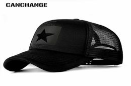 Canchange Fashion Brand Baseball Cap Women Hat Breathable Men Mesh Summer S Gorras Drop6825780