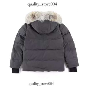 Canda Goose Golden Goose Qualité Hommes Doudoune Manteau D'oie Réel Big Wolf Fourrure Canadian Wyndham Pardessus Vêtements Mode Style Hiver 812