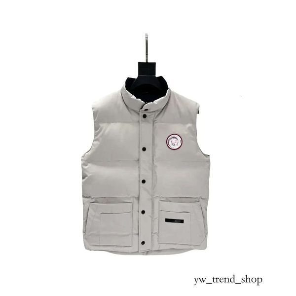 Canda Goose Bomber chauffée Corps plus chaud du corps du corps Viete Weste Doudoune Sans Manche Down Puffer Vest Men Gilet Mens Vest Femmes Canda Oleuse 977