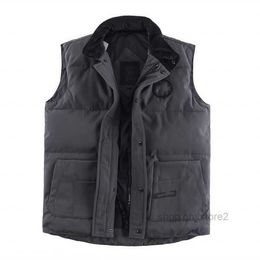 Canda Goose Heren Donsparka's Veer Herfst Winter Canada Stijl Herenjas Echt Vest Black Label Mode Mannen Dames Gilet 3 9MG4