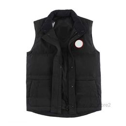 Canda Goose Heren Donsparka's Veer Herfst Winter Canada Stijl Heren Jas Echt Vest Black Label Mode Mannen Dames Gilet 1 QBTR