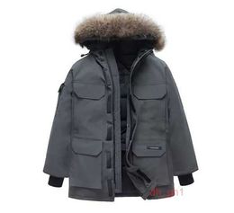 Canda Goose Men's Down Puffer Jacket Designer Vêtements Top Quality Canada G08 Expedition Parka Mens Mabel Wolf Real Fur Womens 5 P7dx