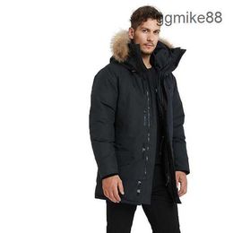 Canda Goose Stijl Winddicht Designer Heren Langford Parka Donsgans Jas Wit Chaqueton Canadese Stof Outdoor Jas Piumino Capuchon Warm Doudoune CGP2