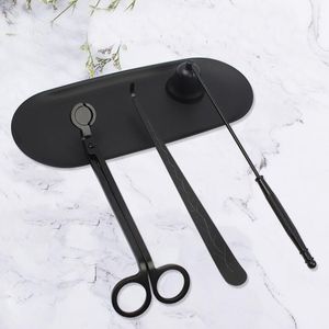 Ensemble d'accessoires de bougie cadeau de fête coupe-mèche de bougie coupe-mèche éteignoir louche Wif paquet cadeau pour cadeau de fête