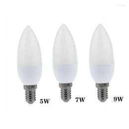 Candle Bulb AC85V-265V Licht Kroonluchter Lampbollen 5W/7W/9W Lampen Decoratie-energiebesparing