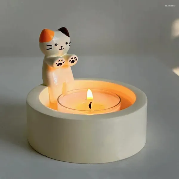 Bandlers 1 PC Style Kitten Cartoon Cartoon Céramic Home Decoration