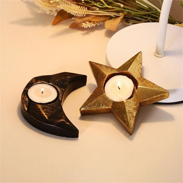 Bandlers 1 PCS Creative Bandleholder Decor Wings / Star Moon / Hedgehog / Bouddha Statue Retro Resin Tea Solder