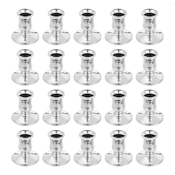 Bougettes 10 / 20pcs bases Les ampoules électriques en plastique représentent une ampoule de décoration