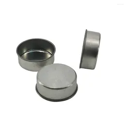 Kaarsenhouders 10 stks lege tealight potten cases containers mallen blikken maken voorraden voor doe -het -zelf accessoires tools a30