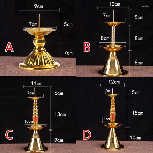 Bougeoirs 1PC chandelier en métal cérémonie de mariage fournitures de fête de noël support rétro support de décoration de maison goutte
