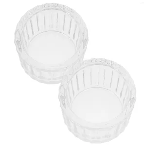 Candlers 2 PCS GLASS SOPET TAP Tableau maître de centre décorations de mariage