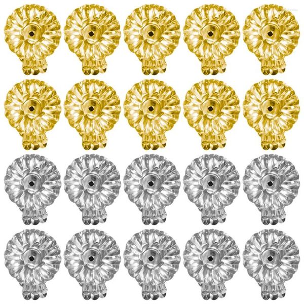 Bougeoirs 20 pcs Porte-arbre de Noël Mini table de Noël Tea Light Clip en métal