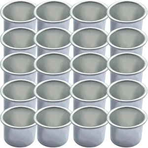 Kaarsenhouders 20 PCS Cup Wax Stand Table Geurende houder Mok lege container