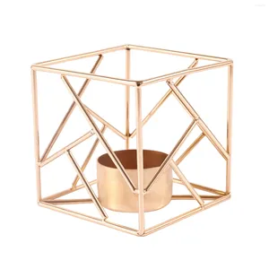 Bandlers 2x 1x rétro cage cage cage cage en chandelier doré électroplate de tuofferie 9,5x9,5 cm
