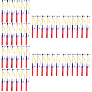 Bougeoirs 48 pcs lanterne extérieure LED poignée tige lanternes bâton style chinois pôle électronique pour enfants enfant