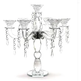 Bougeoirs à 7 bras Candelabra Candelabra Contexte Contexte Cande de bougies pour décoration de table de mariage décorative et accessoires