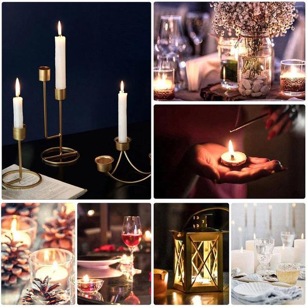 Candlers accessoires Candlestick Metal 18 12,6 11,8 15 0,3 mm 30pcs / 50pcs