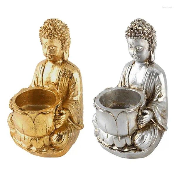 Bougeoirs Bouddha Statue TEA HAPPORT DE LUMINE