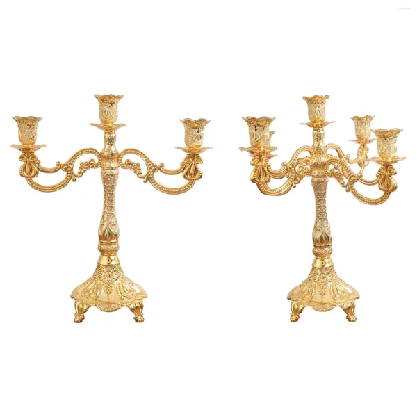 Candlers Candlelabra Candlestick Holder Elegant for Wedding Tealight