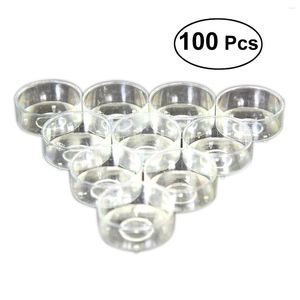 Candle Holders Candleholder Cups Cup Tealight Tea Light Clear Containers Votief Wax kleine lege smelt bruiloft container