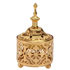 Candlers Candlestick Ceramic Serving Tray Iron Stand Fashion Fashion Party décor métallique Office Holder