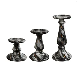 Candlers Candlestick Crafts Imitation Marble Holder StandHolder pour la ferme pour la ferme pour la ferme