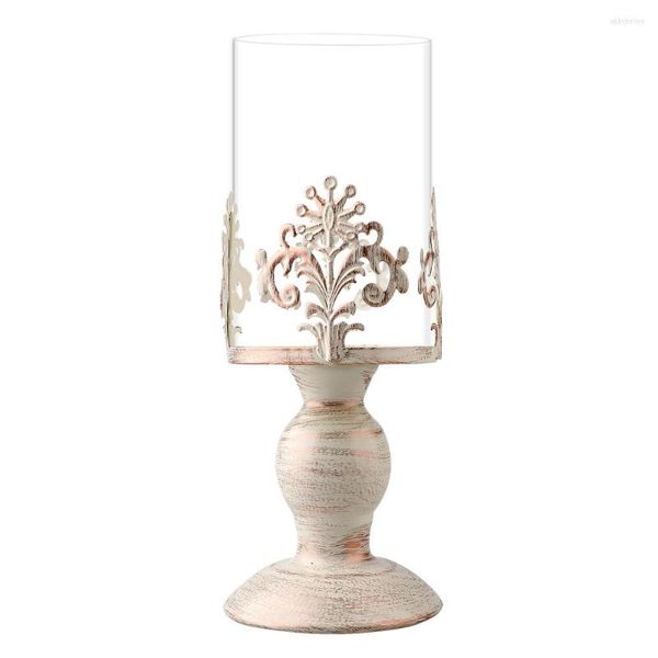 Bougeoirs Chandelier Pour Mariage Home Party Tea Light Stand Décor De Style Européen 38x12cm / 32x10cm / 26x10cm Bougeoirs