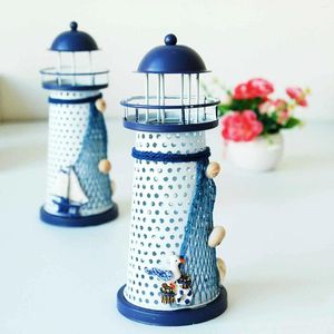 Bandlers Bandlestick Tower Tower Ornement Mediterranean Style Boat Oiz Bird Tin Home Decoration Decoration Butter Sculpture