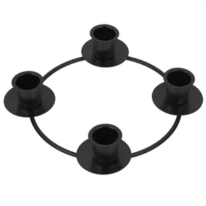 Bandlers Candlestick Ring Party Party Rings Dining Table Maison Accessoires Home Iron Herder Couronne accessoire