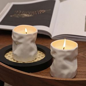 Kandelaars Keramische kaarsenbeker voor thuis Porseleinen houder Geschenken Dames Inwijdingsfeest Verjaardag