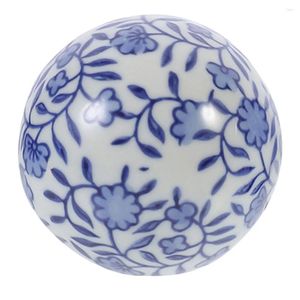 Bougettes en céramique décoratif balle blanche vase de fleurs petites sphères flottantes globins de sotts en céramique décoration de bureau