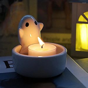 Bandlers Ceramic Ghost Holder Ghost Ghostly Ceramics for Room Bathroom Decor Christmas