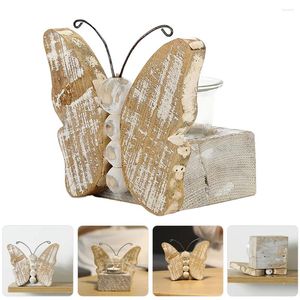 Kandelaars Kerst Houten Ornamenten Huwelijksceremonie Decor Thuis Raam Woonkamer Meubels Theelichtstandaards Decoratief