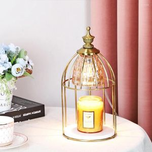 Kaarsenhouders diffuser wax elektrische smelt warmere veiligheid yankee lamp etherische olie brander nachtlicht voor huis slaapkamer decor