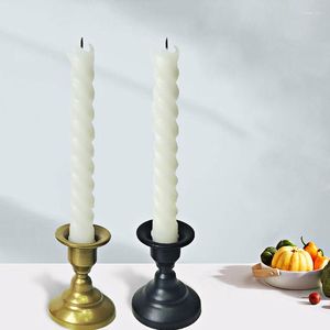 Kandelaars houders dual-gebruik candlestick mini ijzer geometrisch kaarslicht diner Noordse retro kandelabra thuis bruiloft decoratie